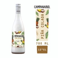 Cóctel Piña Colada 12° Botella 700 Cc Campanario