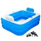thumbnail image 1 of Bañera inflable para adultos Meimond para 2 personas con bomba eléctrica, 1 of 9