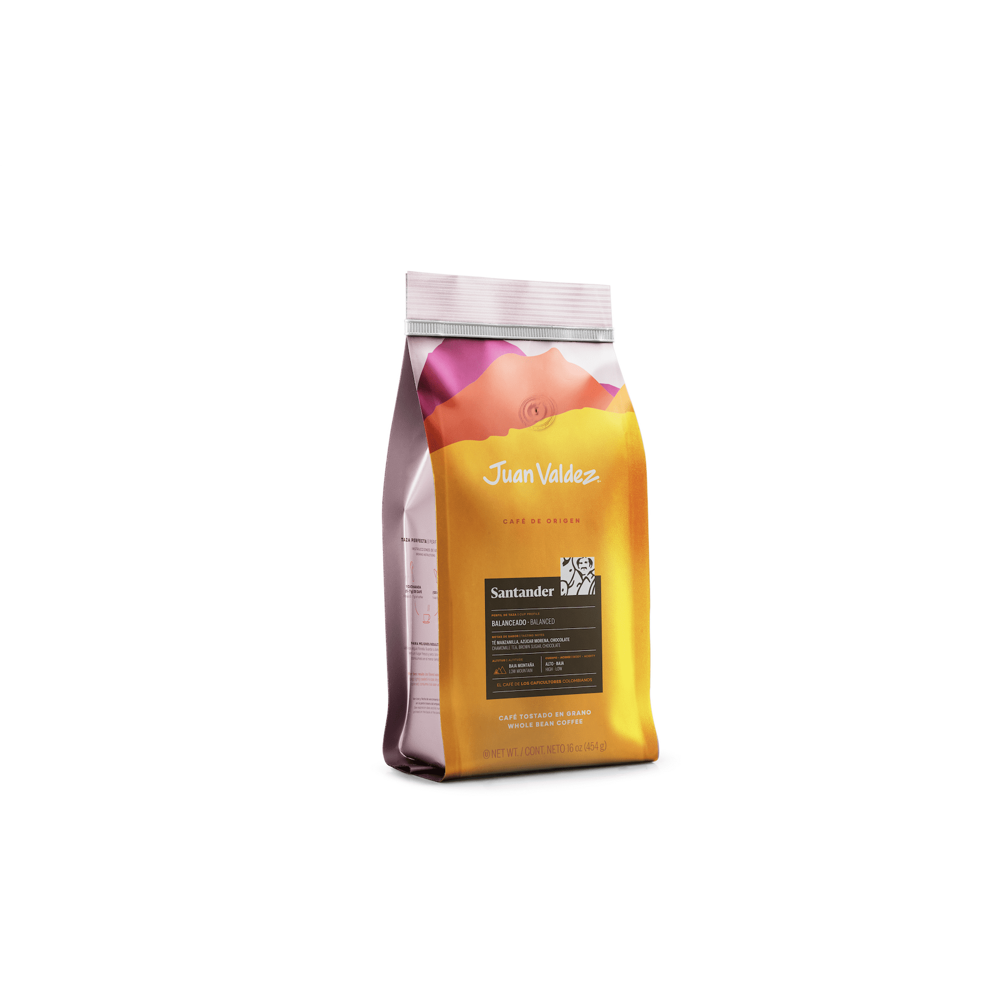 Café En Grano Juan Valdez Santander 454 G