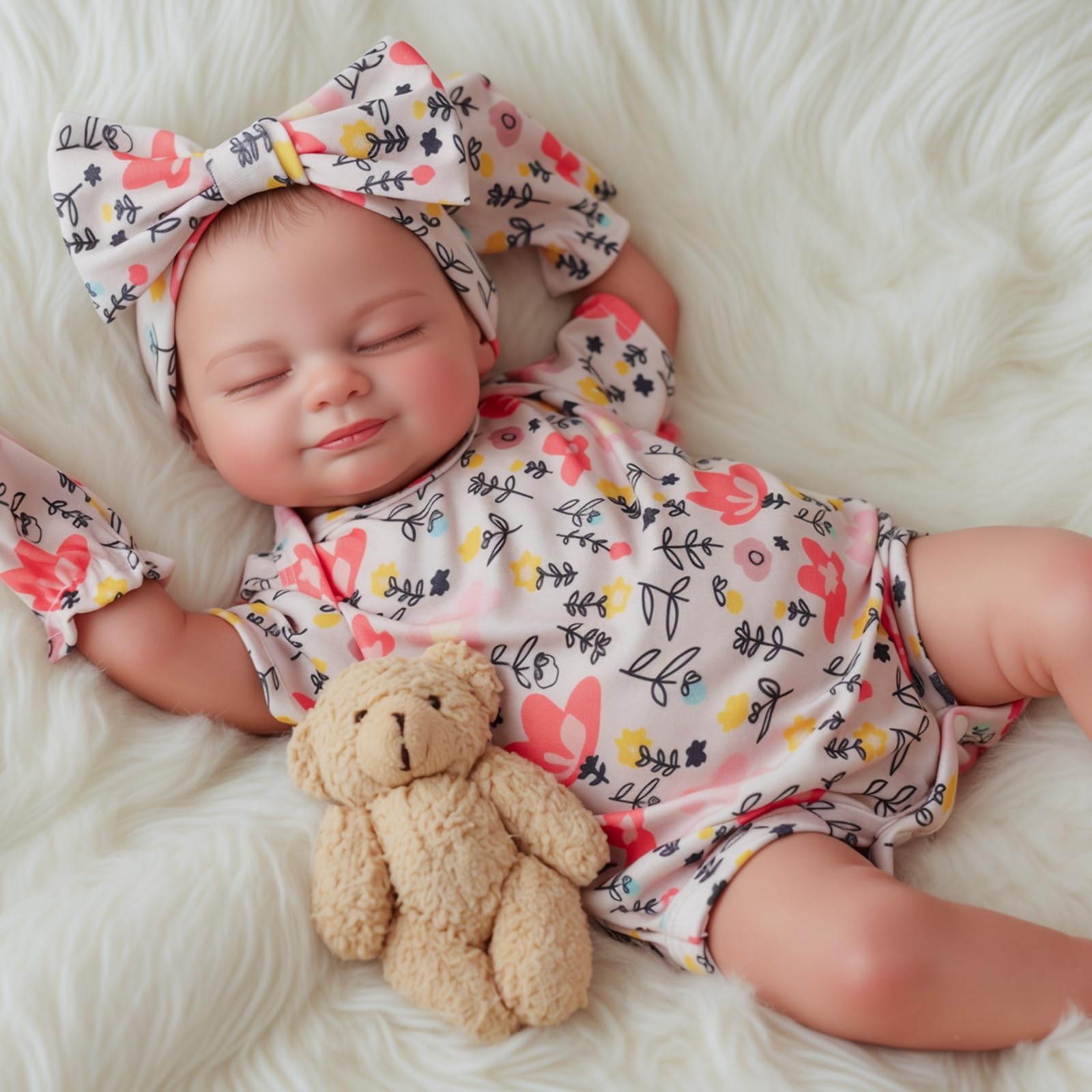 Muñeca Reborn Babeside Skylar 43 Cm Niña