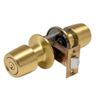 Poli - Cerradura Tubular Pomo Urbano Loggia Bronce Satín