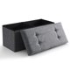 thumbnail image 1 of Banco Otomano Plegable CUYOCA con Almacenamiento 75L Gris Oscuro, 1 of 9