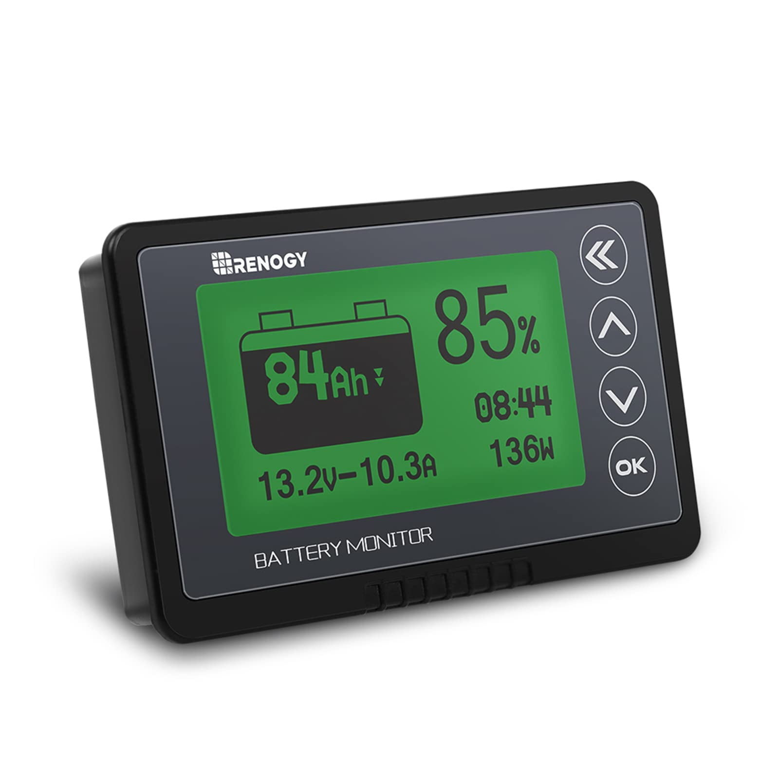 Monitor De Batería Renogy 500a Alarma De Alta/baja Tensión 12 V
