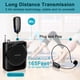 thumbnail image 2 of Auriculares con micrófono inalámbrico XIAOKOA 2.4G con transmisión de 50 m, 2 of 9
