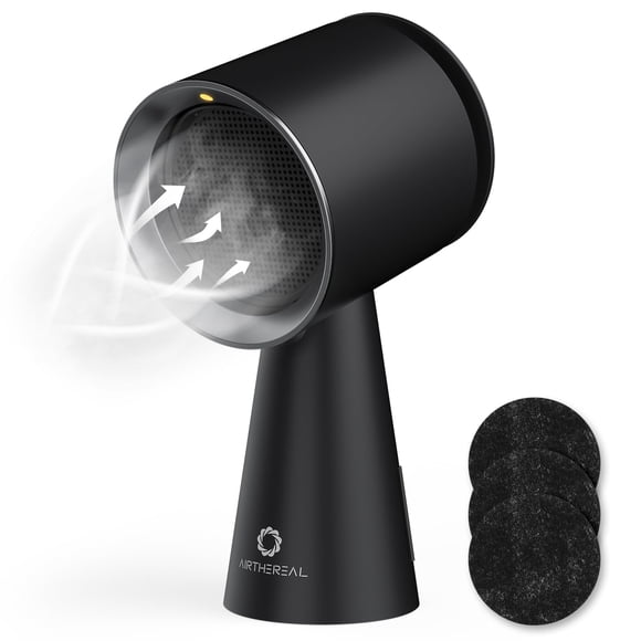 Campana extractora portátil Airthereal RH180B recargable negra