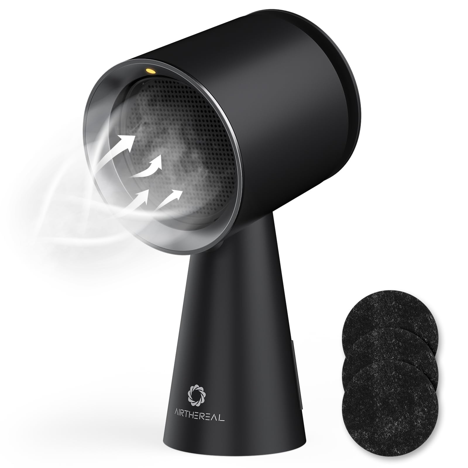 Campana Extractora Portátil Airthereal Rh180b Recargable Negra