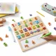 thumbnail image 2 of Puzzle de Encaje Números de Madera 1 al 20 con Pizarrón, 2 of 3
