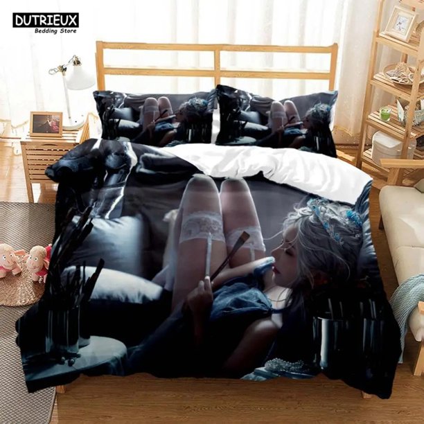 Sexy Beauty Charm Soft And Comfortable Comforter Bedding Sets Quilt Cover And Pillowcase Complete Customizable