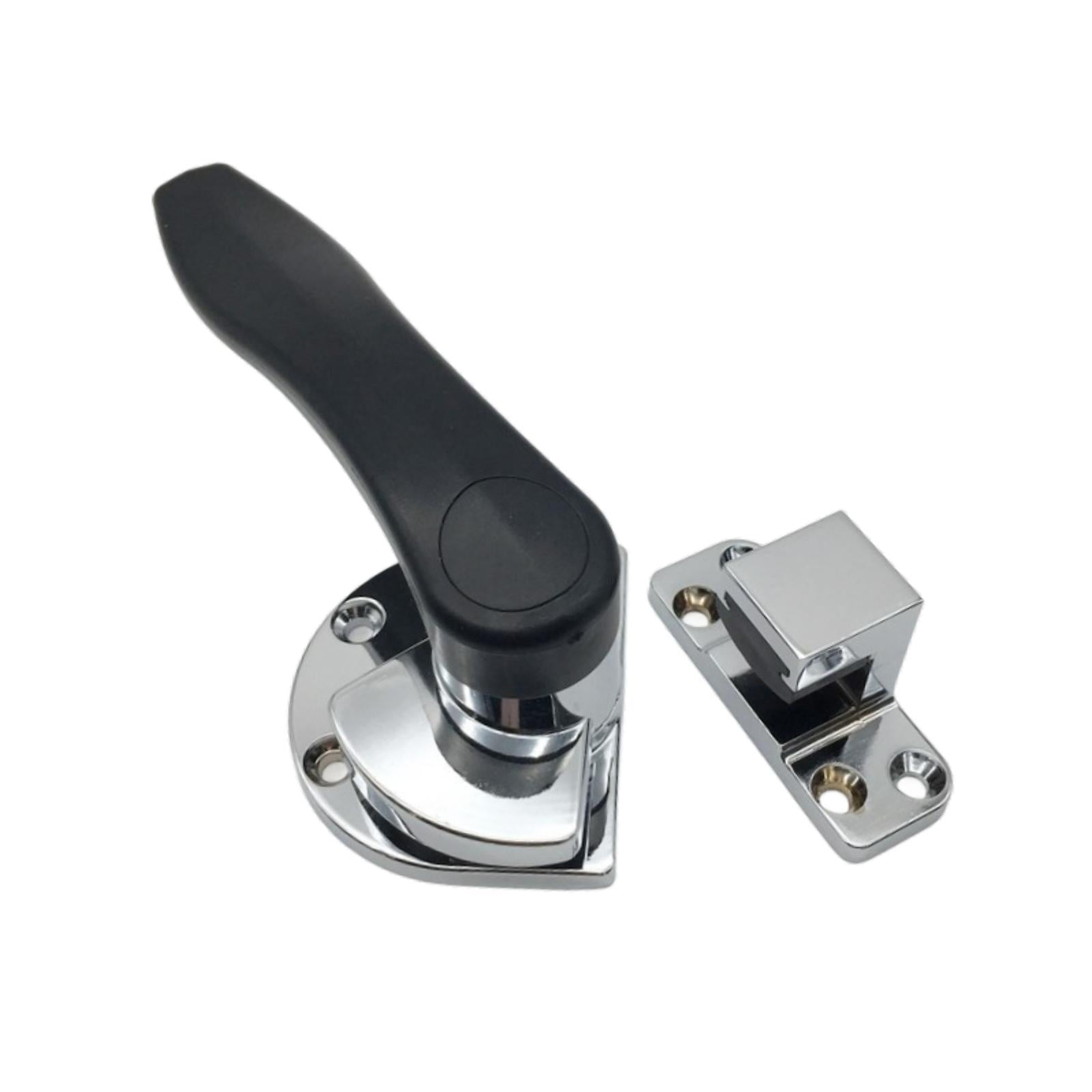 Magideal - Cerradura Para Puerta De Gabinete De , Cerradura Para Manija De Gabinete De Congelación Para Carros De Comida, Puerta Hermética, Máquinas De Hiel Aleación De Zinc Para Izquierda