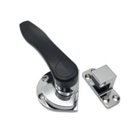 Magideal - Cerradura Para Puerta De Gabinete De , Cerradura Para Manija De Gabinete De Congelación Para Carros De Comida, Puerta Hermética, Máquinas De Hiel Aleación De Zinc Para Izquierda