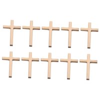 Magideal - Christian Catholic 4.7 ""Para Decoraciones De Pared, Sala De , Regalos De Navidad , Color De Madera Color Madera