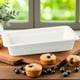 thumbnail image 2 of Fuente o Ensaladera Porcelana Blanca 27x16x6, 2 of 2