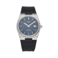 Reloj Tissot Prx T-Classic Powermatic 80 Rubber Strap Blue Dial Automatic T137.407.17.041.00 100M Men'S Watch