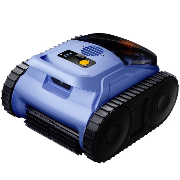 Aspiradora robótica para piscina Nepturox inalámbrica con doble motor de 180 W