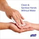 thumbnail image 3 of Toallitas desinfectantes para manos Purell Clean Refreshing Scent 40x6, 3 of 7