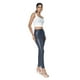 thumbnail image 1 of Falda Sharo Cuero Elastizable Azul Marino Dama, 1 of 8