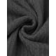 thumbnail image 5 of INSPIRE CHIC Bata con cremallera de punto waffle para mujer, ligera, manga 3/4, longitud hasta la rodilla, con bolsillos para descansar, S Gris, 5 of 6