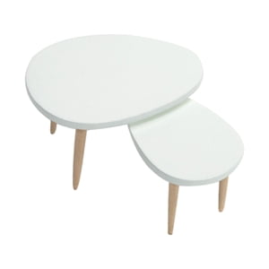 Magideal - 1/12, Casa De Muñecas, Mesa En Miniatura, Mesa Triangular, Mesa De Comedor, Accesorios De Decoración Para Casa De Muñecas Para Balcón, Cocina, Dormito Blanco