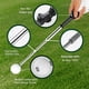 thumbnail image 4 of Entrenador de swing de golf Quewpk con agarre retráctil para diestros, 4 of 7