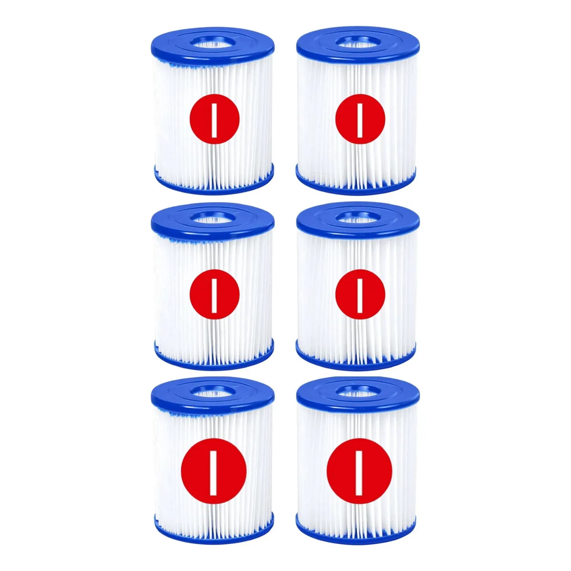 Hidroplanet - Repuesto De Filtro Cartucho Tipo I Pack 6 Unidades