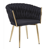 Habita2 Chile - Sitial Queen Terciopelo - Negro