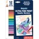 thumbnail image 1 of Marcadores Crayola Ultra Fine Point de 12 quilates para adolescentes y adultos, 1 of 7