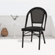 thumbnail image 2 of Silla Bistro Parisina Textileno - Negro, 2 of 7