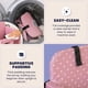 thumbnail image 3 of Inserto para silla alta Coco Seat con puntos rosas, plegable, 3 of 9