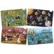 thumbnail image 1 of Placemats Merka Kids, juego de plástico lavable para niños de 4 a partir de 2 años, 1 of 8