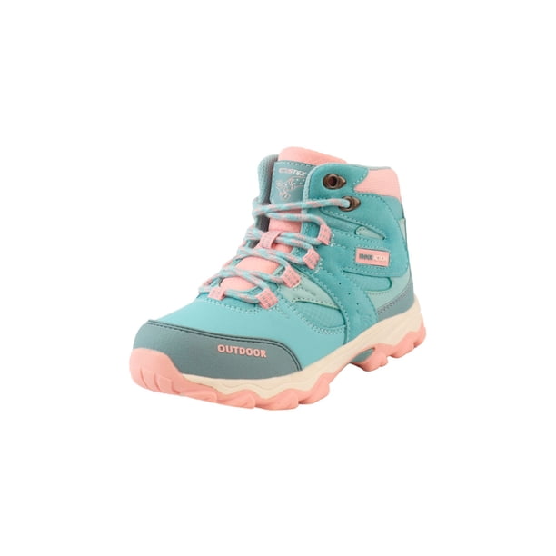 Zapatilla outdoor cordón junior niña