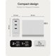 thumbnail image 4 of Cargador Mophie Speedport 140W 3x USB‑C PD Plegable, 4 of 7