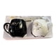 thumbnail image 1 of Set Tazas Te Ceramica Cucharas Diseño Mr. Mrs. 400ml, 1 of 2