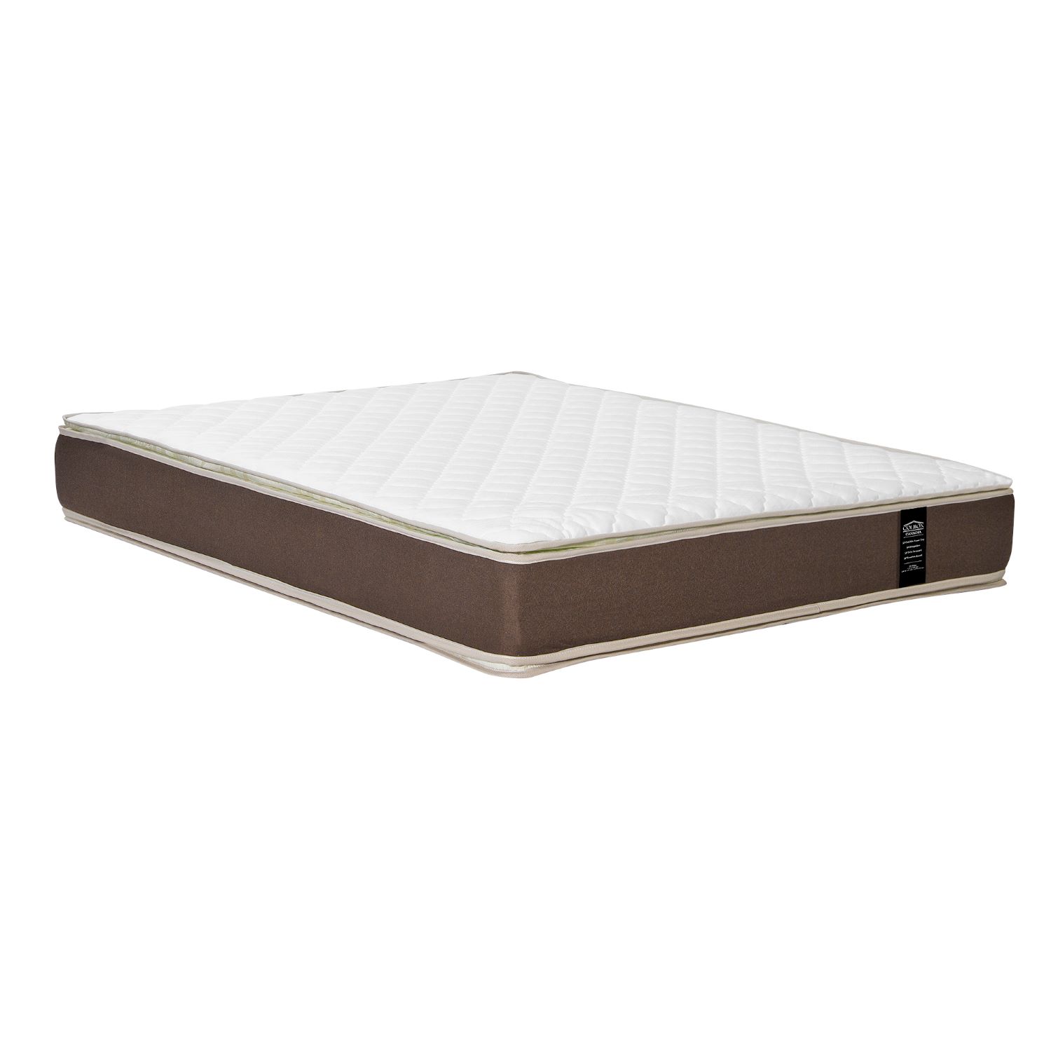 Colbox - Colchon New Canaima 2 Plazas Chocolate 150X190X26 Cm