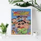 thumbnail image 4 of Shin-chan Kits de Pintura de Diamantes para Adultos 5D DIY Diamond Art Kits Full Drill Diamond Dots para Regalo Decoración de Pared y Relajación Artes de Gemas 30*40cm, 4 of 6