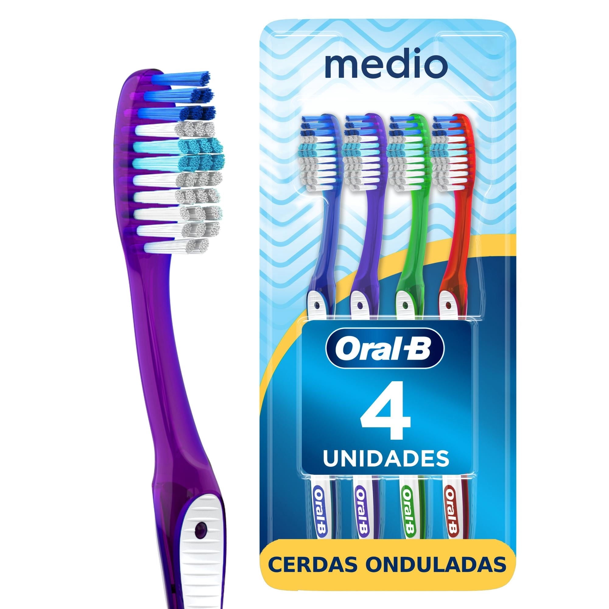 Cepillo De Dientes Medio 4 Un Oral-B