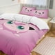 thumbnail image 1 of Funda Nórdica Jigglypuff Divertida Ropa De Cama De Dibujos Animados De Anime Ligera De 3 Piezas Edredón Fundas, 1 of 3