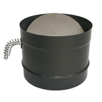 Adaptador De Conexión Para Estufa Duravent De 6 Pulgadas, Calibre 24, Acero