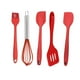 thumbnail image 1 of Set De Espátulas Rojas 30cm Ideal Cocina Gourmet Chef, 1 of 3