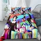 thumbnail image 1 of Kawaii Kaguya-sama Love is War Bedding Set Boys Girls Twin Queen Size Duvet Cover Pillowcase Bed Kids Adult Home TextilesBed Sheets, 1 of 5