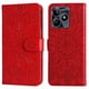 thumbnail image 1 of Funda tipo cartera FOXDOCK para Realme C53 , diseño girasol en relieve, cuero PU, cierre magnético, soporte y tarjetero, 1 of 5