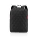 thumbnail image 1 of Mochila classic M rhombus - black, 1 of 3