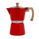 thumbnail image 1 of Cafetera Moka Thor Moka Milano de 9 tazas Rojo, 1 of 9