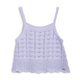 thumbnail image 1 of Polera Niña Tejida Sin Mangas Lila Pillin, 1 of 3
