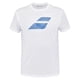 thumbnail image 1 of Polera Babolat Exercise Big Flag Tee Blanca Tenis Padel, 1 of 2