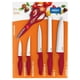 thumbnail image 2 of Set 5 Cuchillos Cross Para Cocina Rojo Brinox, 2 of 2