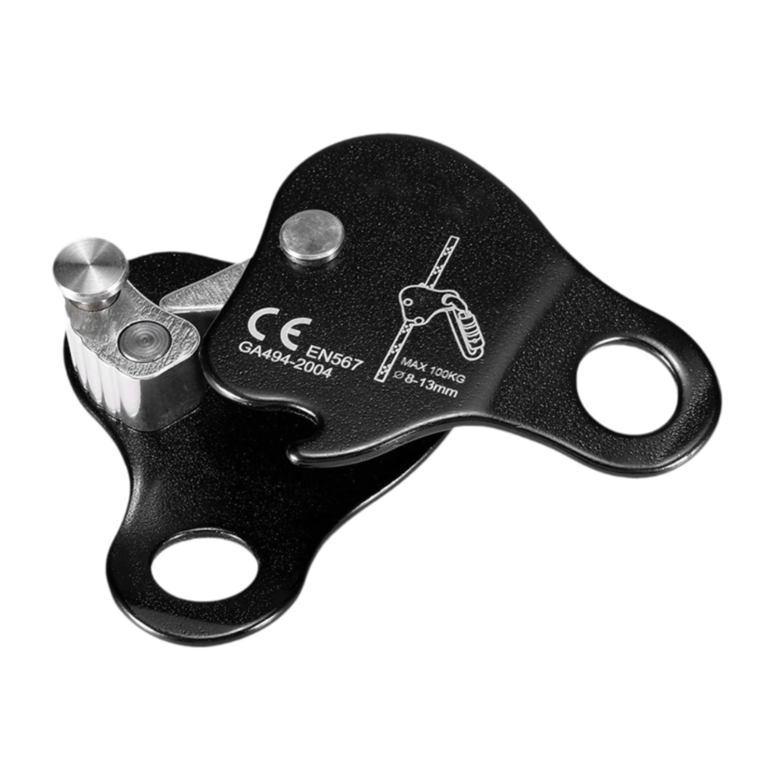 Ioensy - Cuerda De Escalada Con Seguro Para Montañismo, Exploración, Entrenamiento Outward Bound, Color Negro