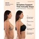 thumbnail image 5 of Sujetador sin tirantes SHAPERMINT, inalámbrico, antideslizante, negro, 5 of 8