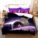 thumbnail image 1 of Rick And Morty Cartoon Quilt Duvet Cover Set Doona Cover Bedroom Decor3-Piece Bedding Set, 1 of 5