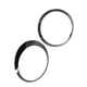 thumbnail image 2 of Anillo Embellecedor Para Faros Delanteros De Coche, 2 Piezas, 51137149905, Apto Para Mini Cooper R55 R56, 2 of 5