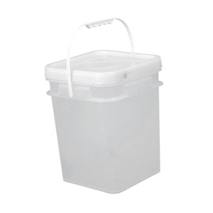 Bothyi - Contenedor De Almacenamiento De Alimentos De Cubo Cuadrado Para Proyectos De Artesanía Pintura Agua